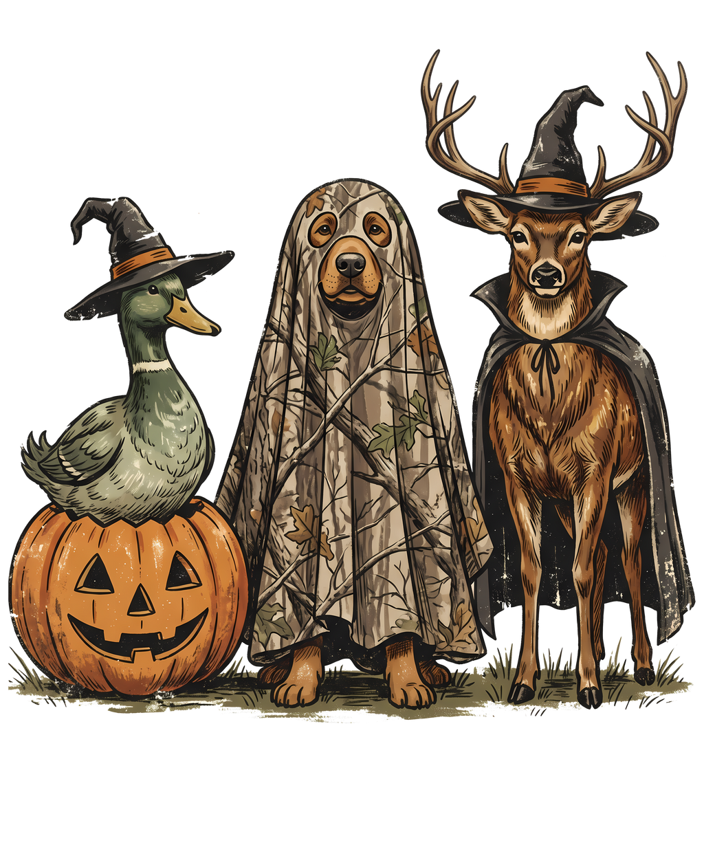 HALLOWEEN DOG DUCK DEER
