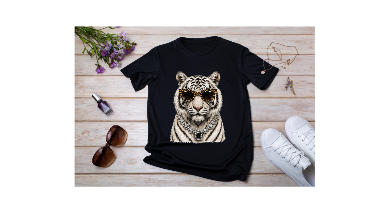 LEOPARD FROST GLAM TEE