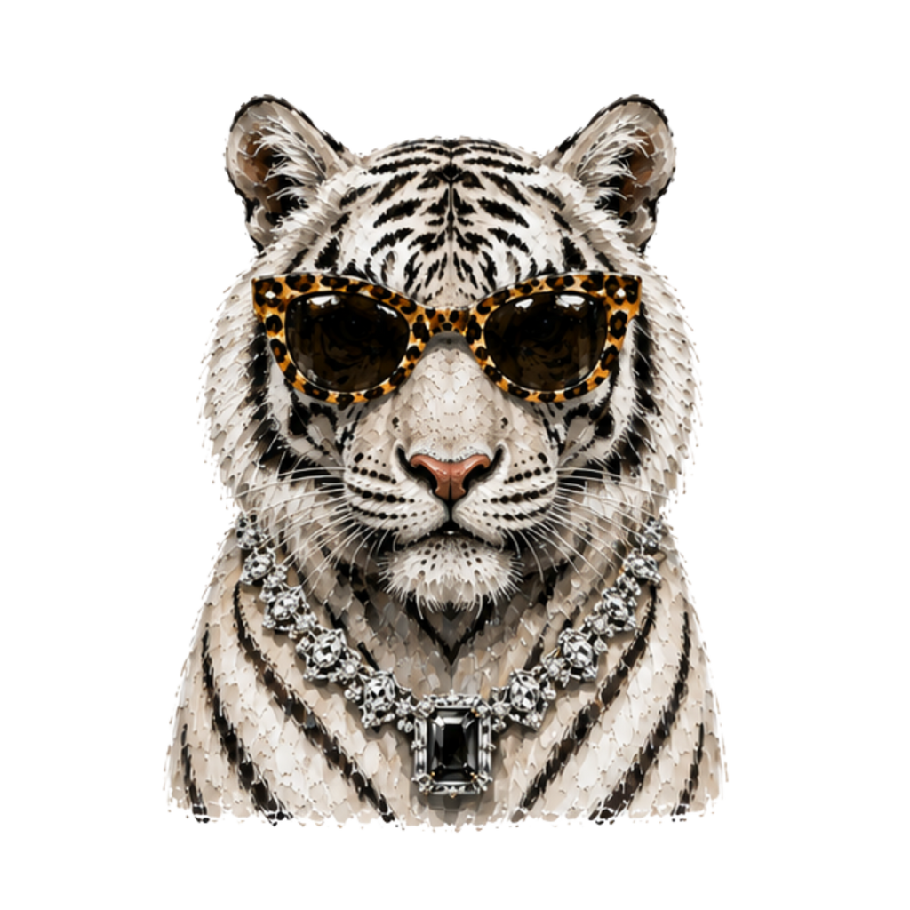 LEOPARD FROST GLAM TEE