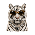 LEOPARD FROST GLAM TEE