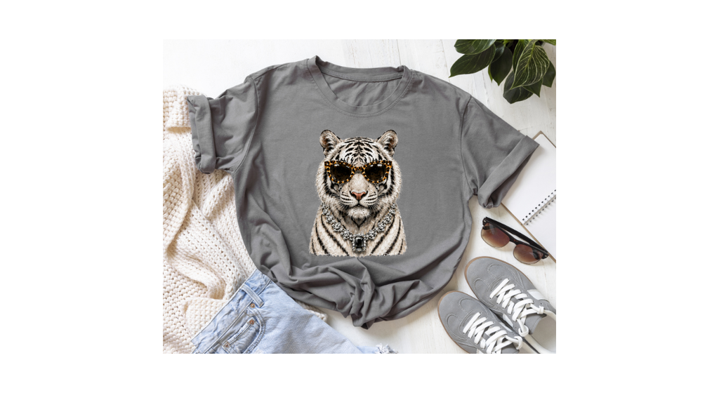 LEOPARD FROST GLAM TEE
